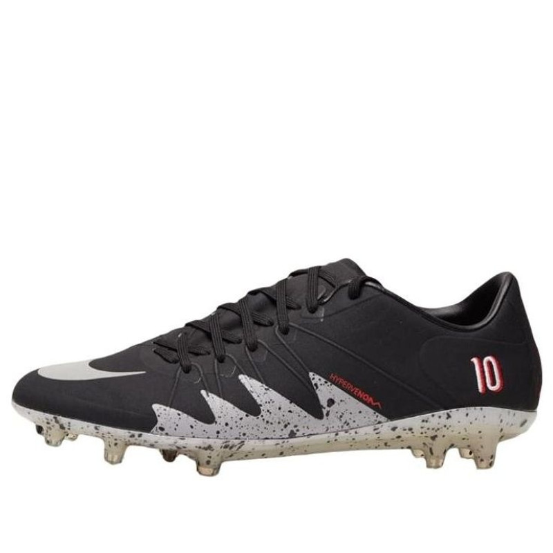 Air Jordan x Hypervenom Phinish NJR FG 'Black Metallic Silver' 820122-006 - 1