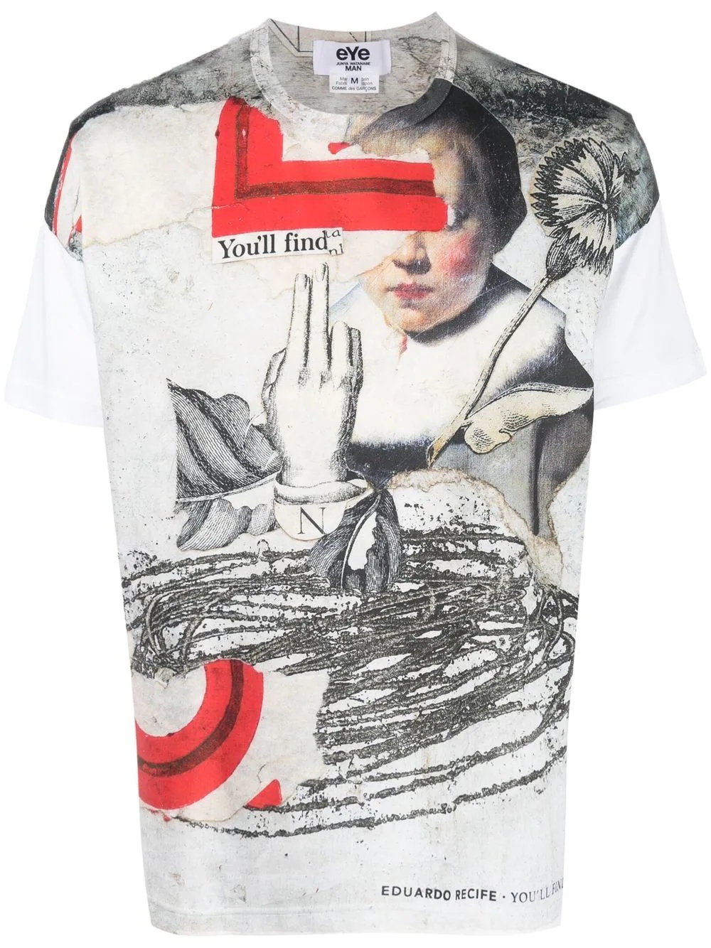 graphic-print short-sleeve T-shirt - 1