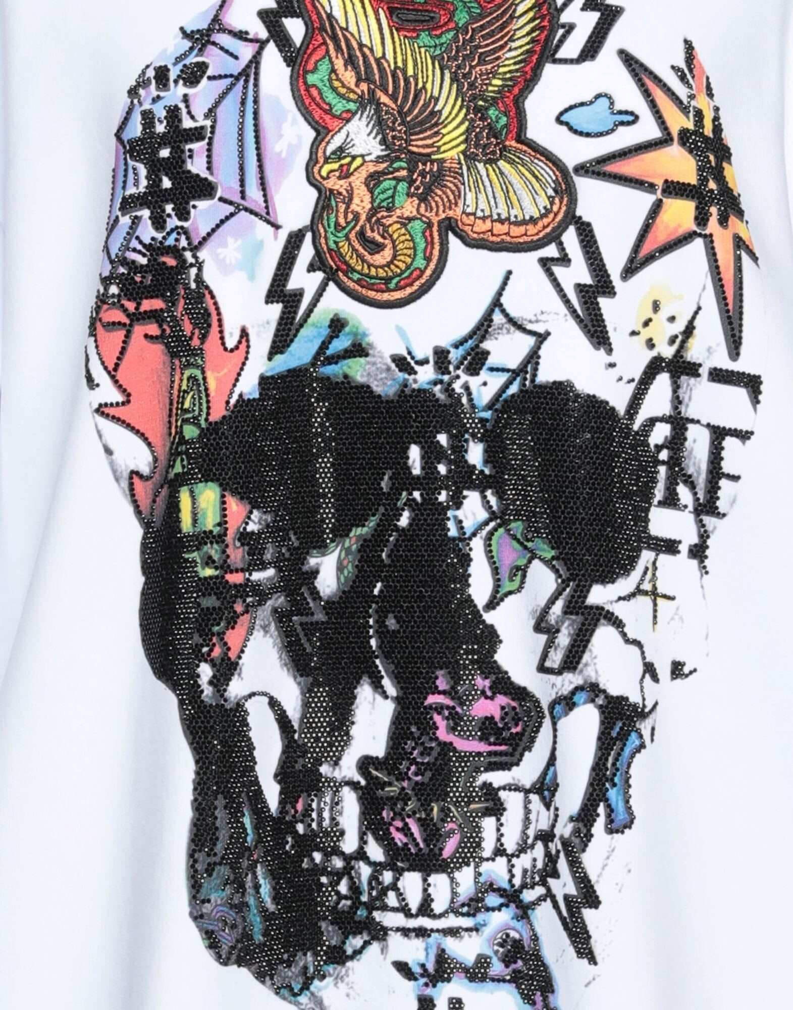 White Women's Hooded Sweatshirt - 4
