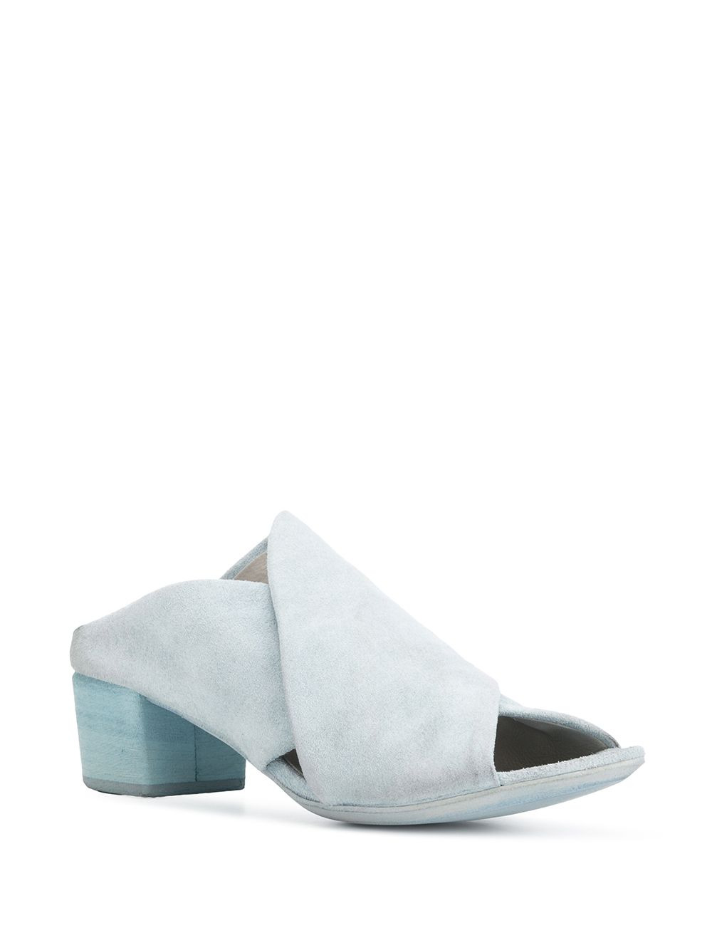 crisscross strap mules - 2