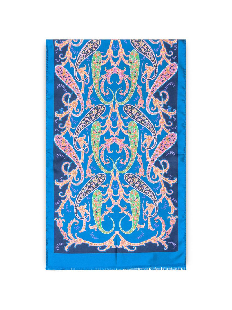 paisley-print scarf 1