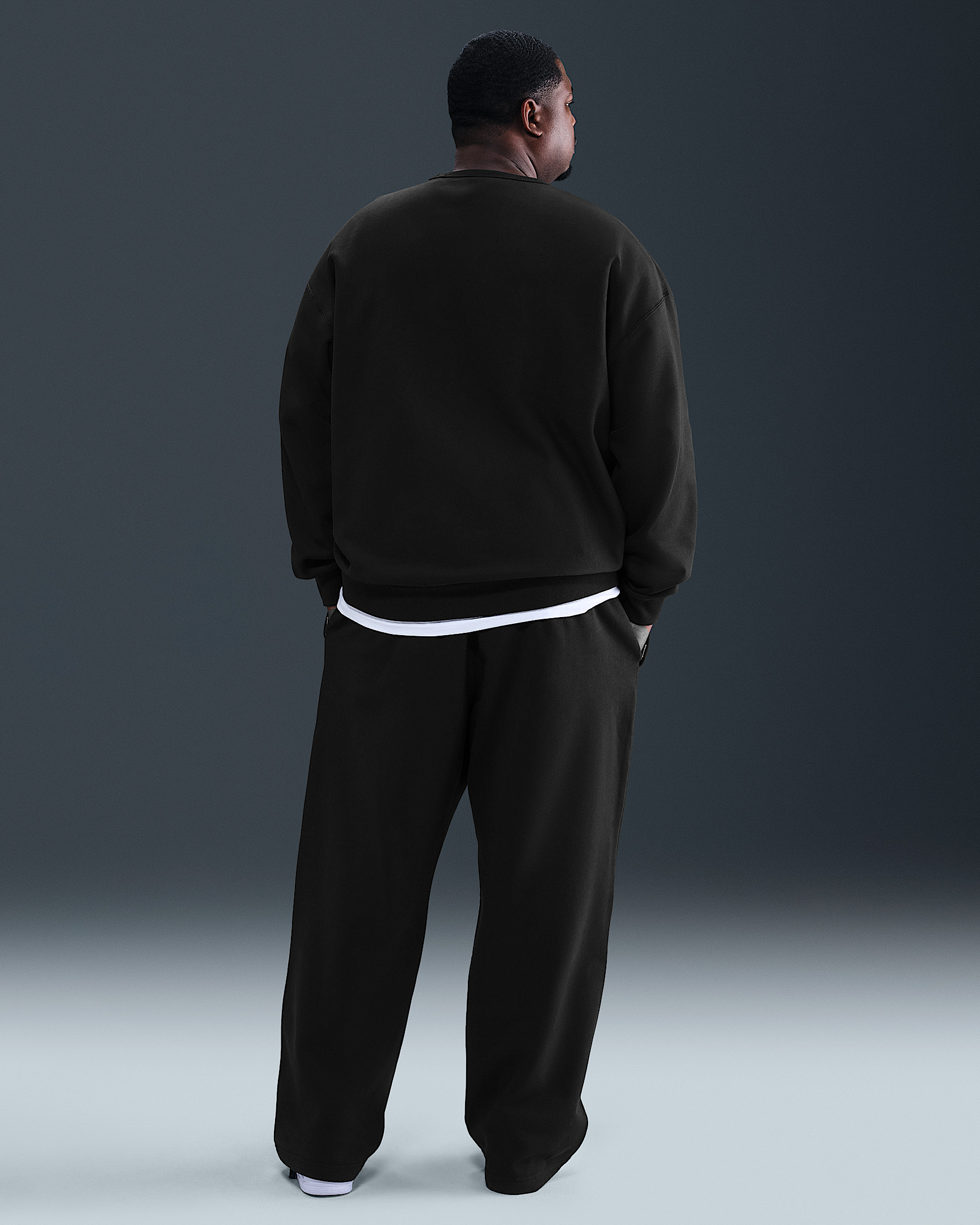 Nike Solo Swoosh Men's Fleece Open-Hem Pants - 10