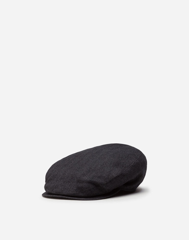 Stretch cotton flap cap - 1