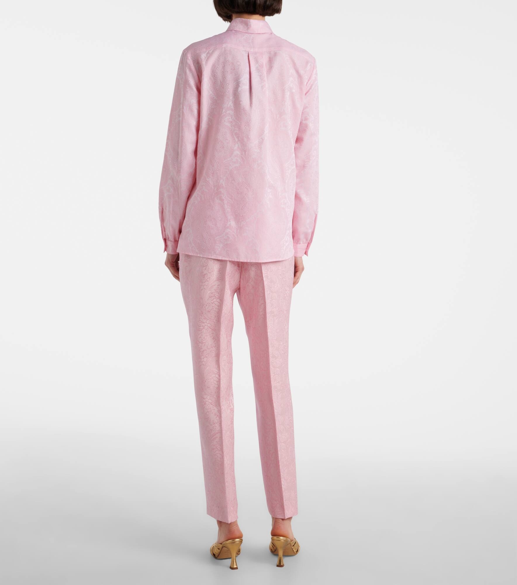 Cotton jacquard shirt - 3