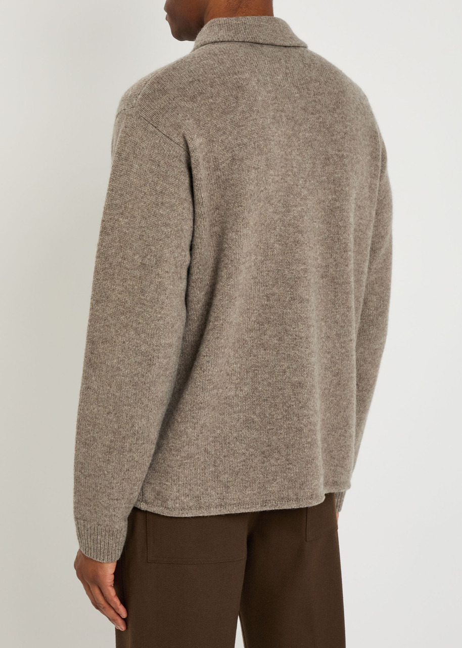 Frame Long Sleeve Shirt Wool-blend Jumper - 3