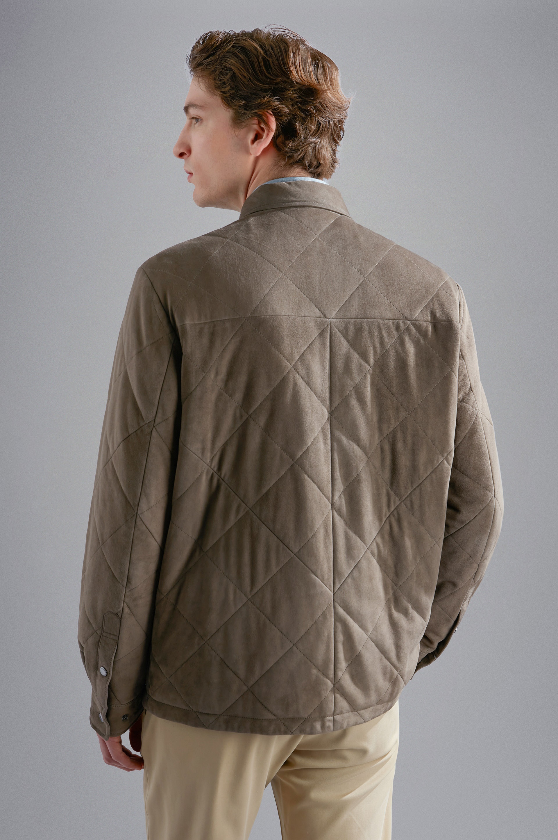 AQUALEATHER SUEDE SHACKET - 3