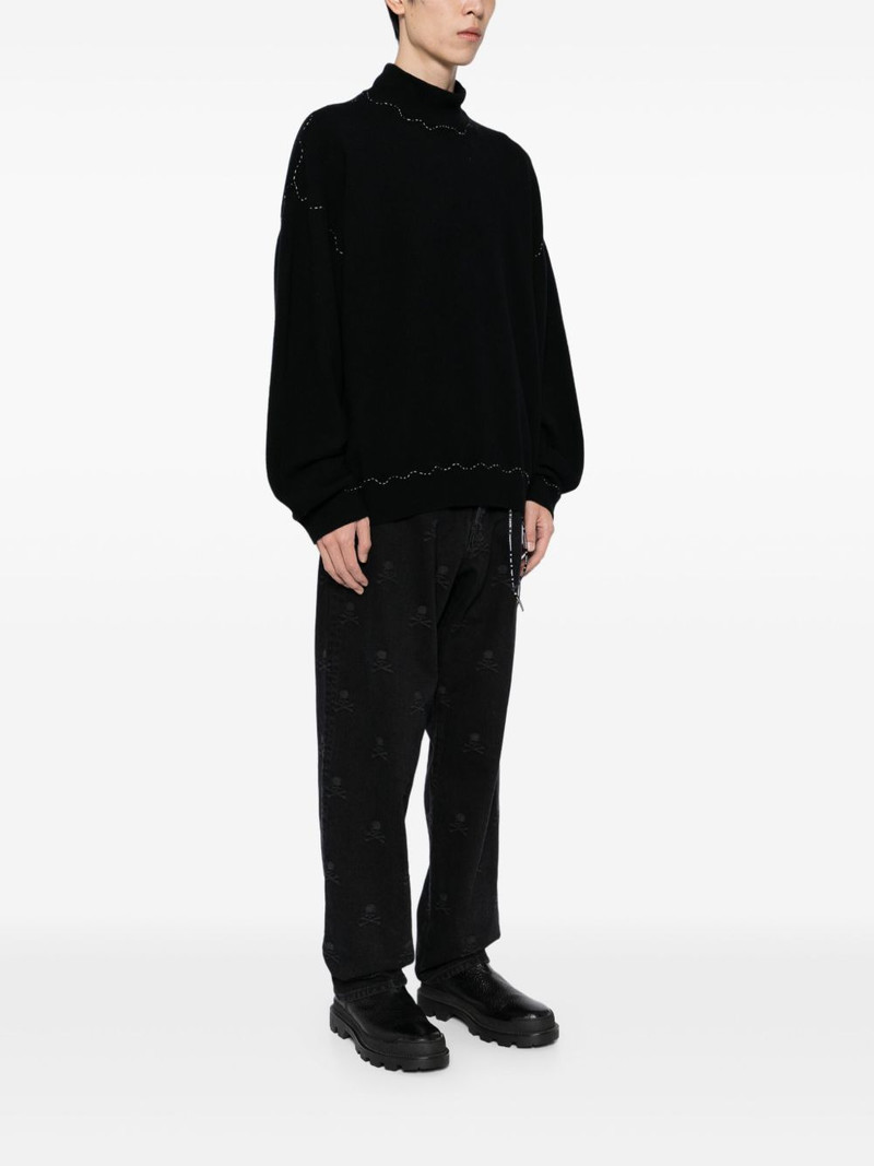 logo-embellished jumper 4