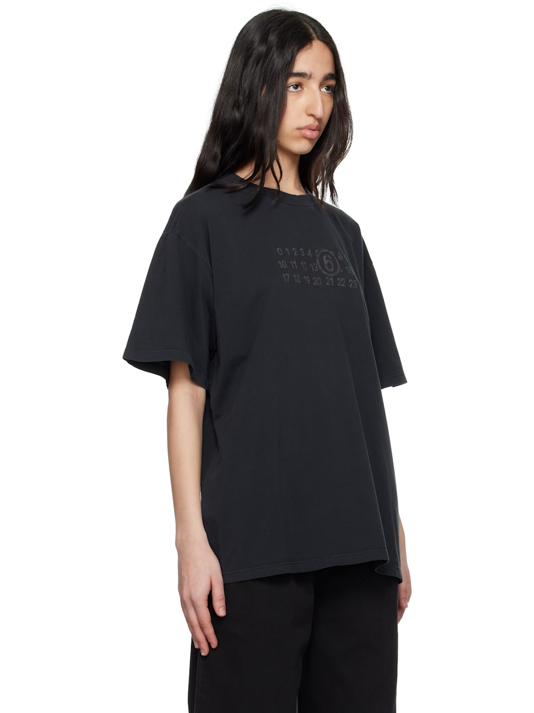 Black Basic Jersey T-shirt - 2