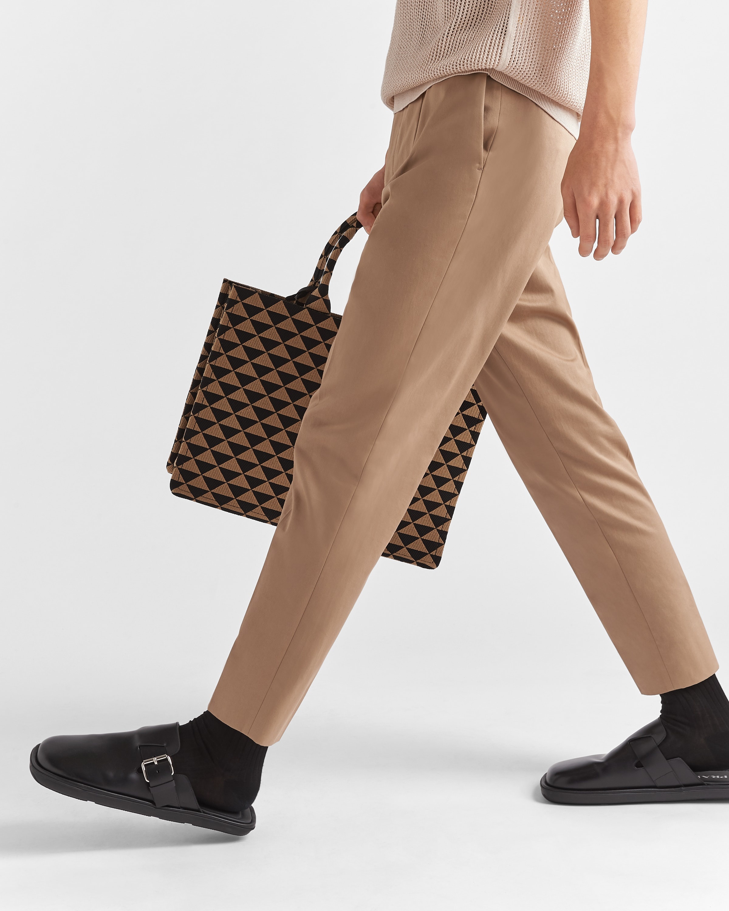 Cotton gabardine pants - 4
