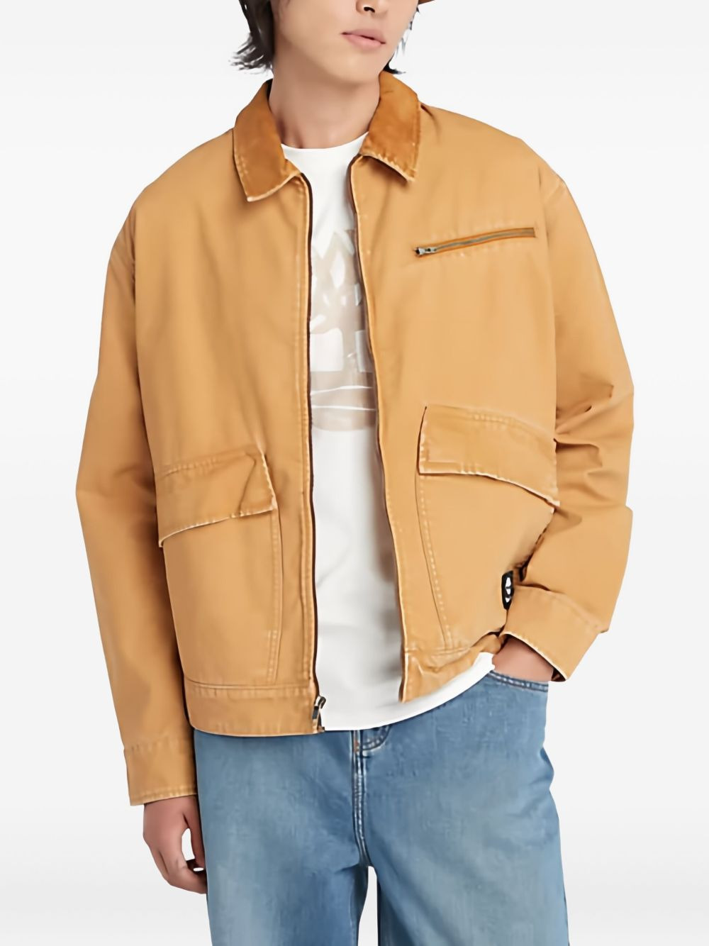 elbow-patch patch-pocket jacket - 1