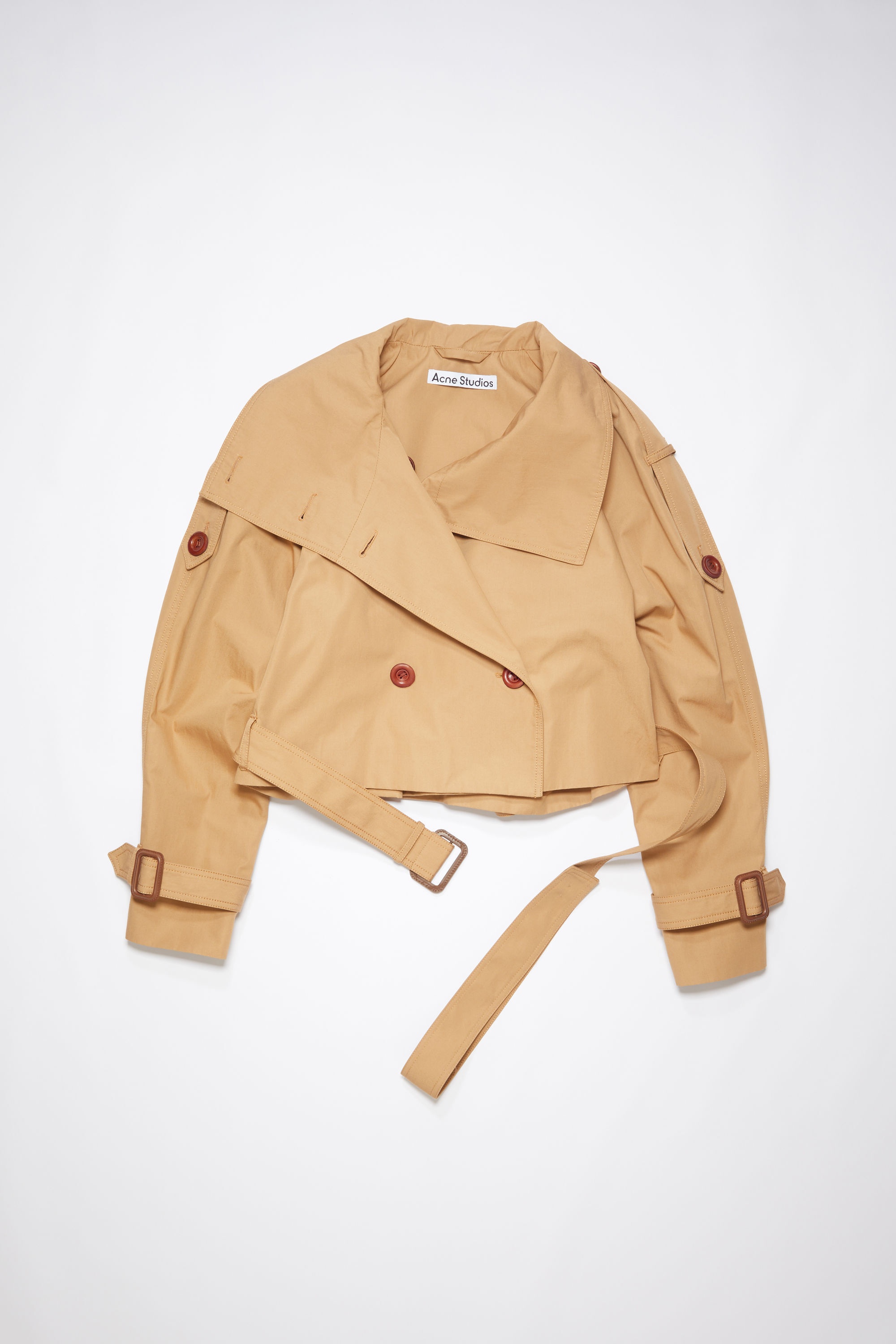 Trench jacket - Khaki beige - 1