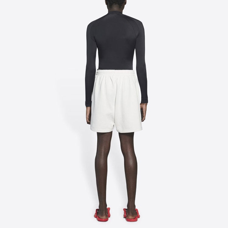 Balenciaga Political Campaign Short 'White' 641608TKVI99084 - 4
