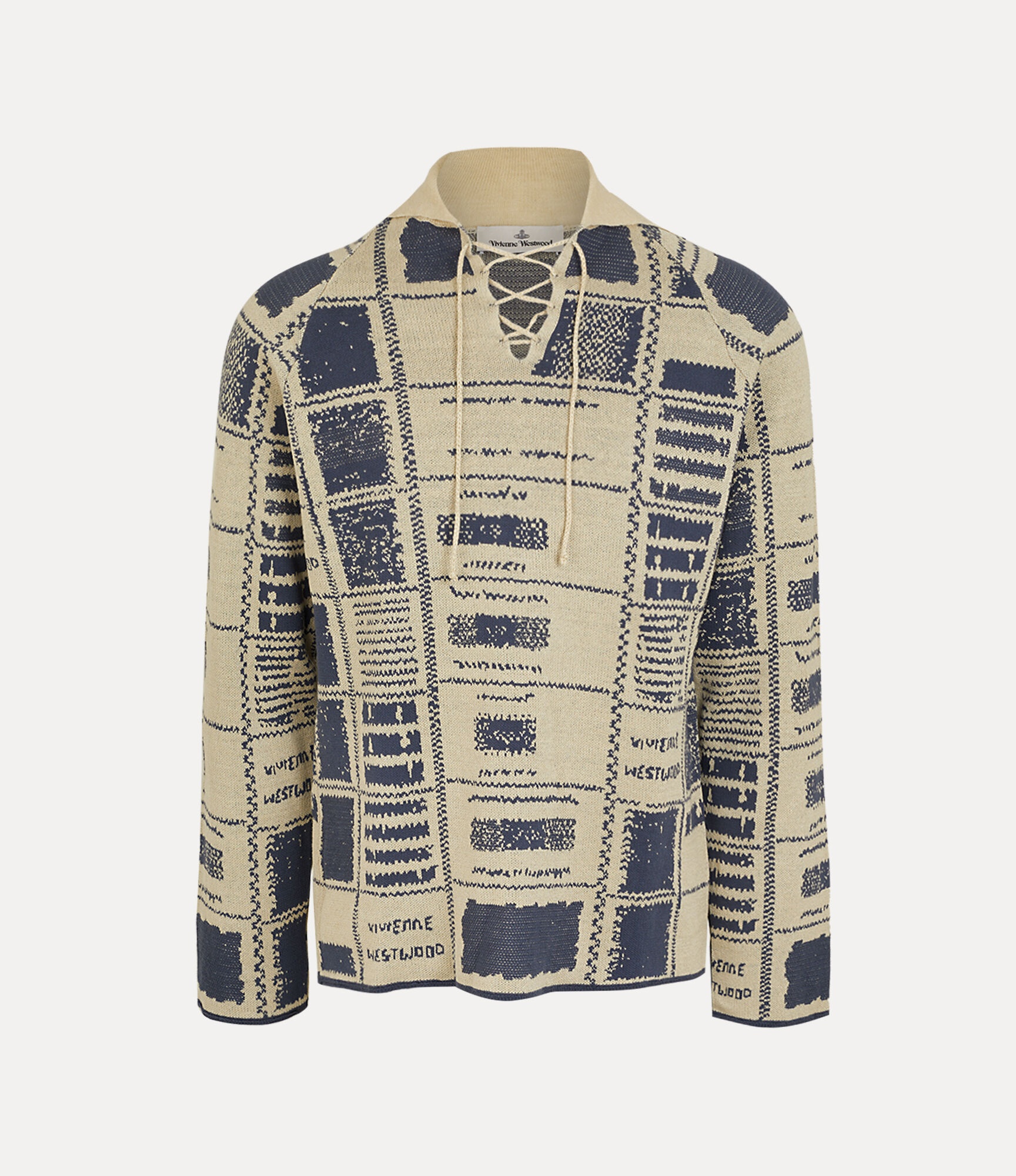 CHECKED POLO JUMPER - 1