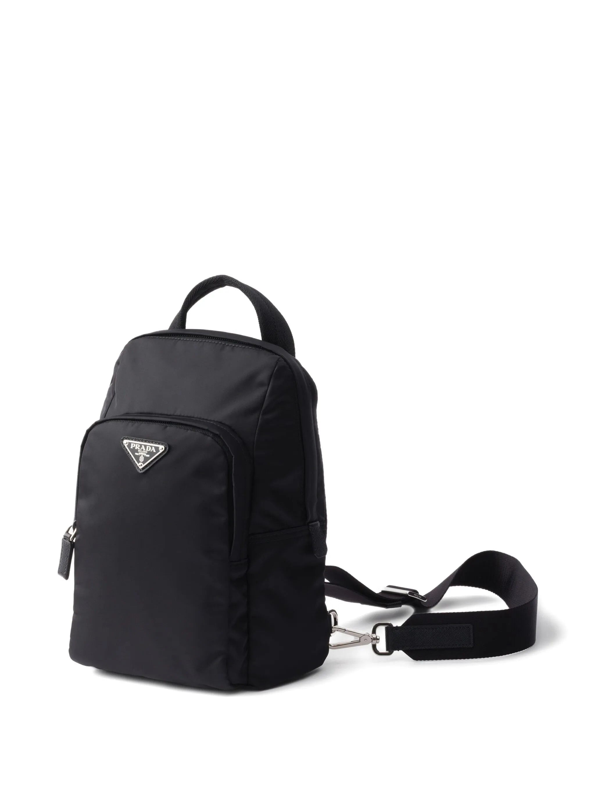 triangle-logo backpack - 3