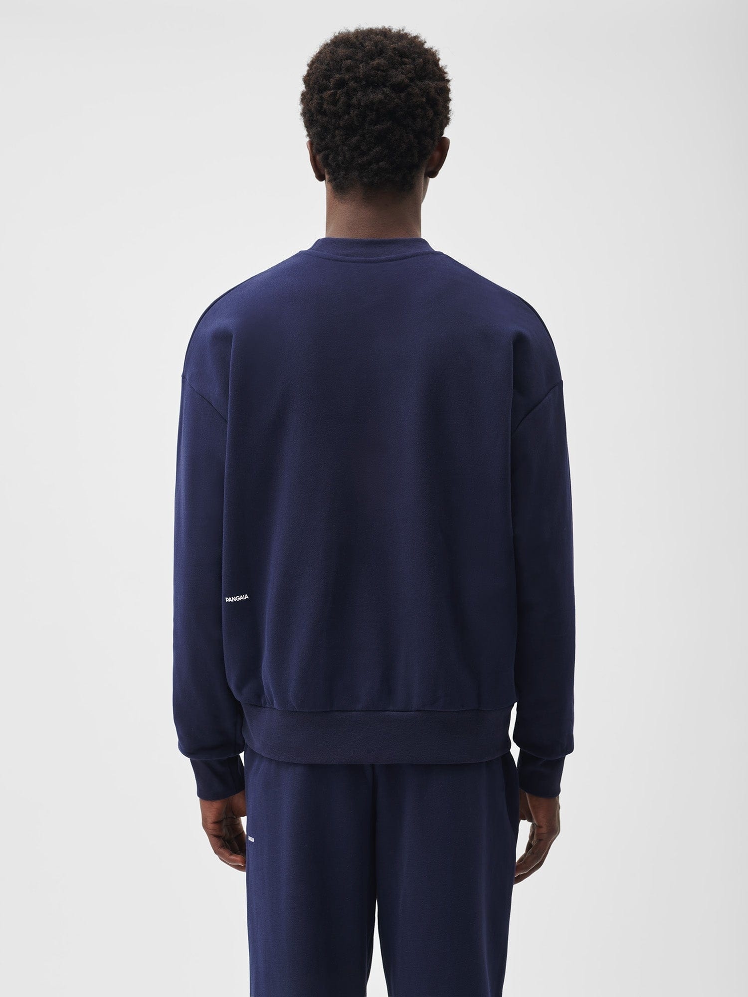 Mens 365 Midweight Sweatshirt - Navy Blue - 3