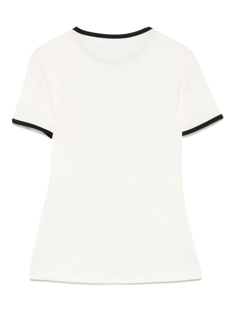 AYA MUSE contrast-trim T-shirt outlook
