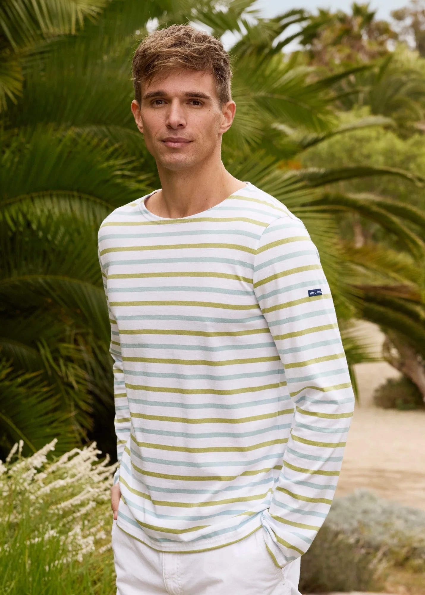 MINQUIERS MODERN TRI Tri-Color Breton Shirt - 1