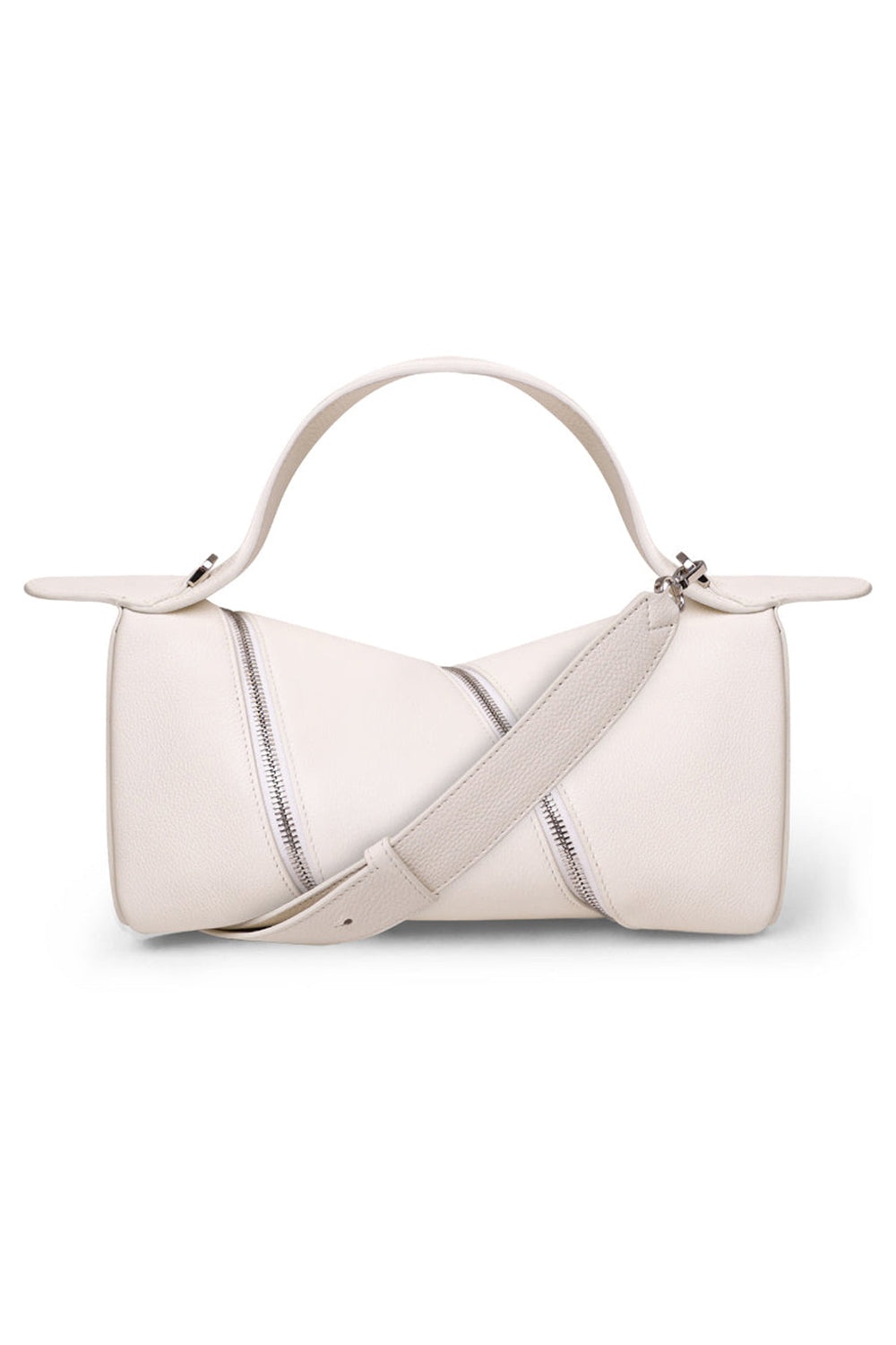 LE ZIP ADJUSTABLE STRAP BAG | IVORY - 1