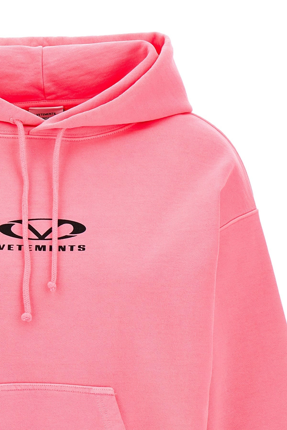Vetements Women 'Oval Logo' Hoodie - 3