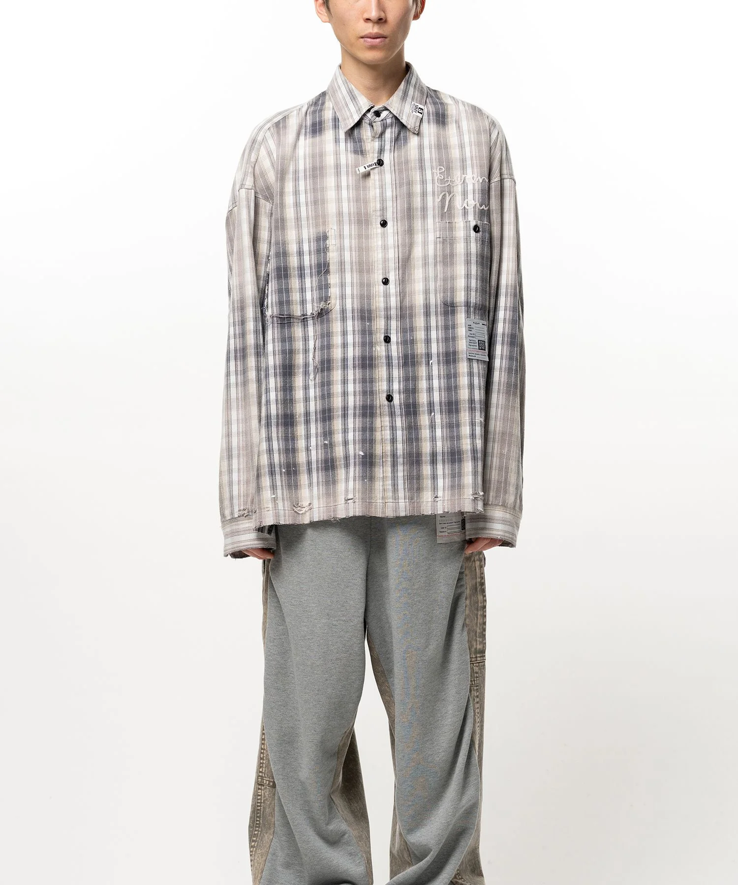 Vintage Like Check Shirt - 1