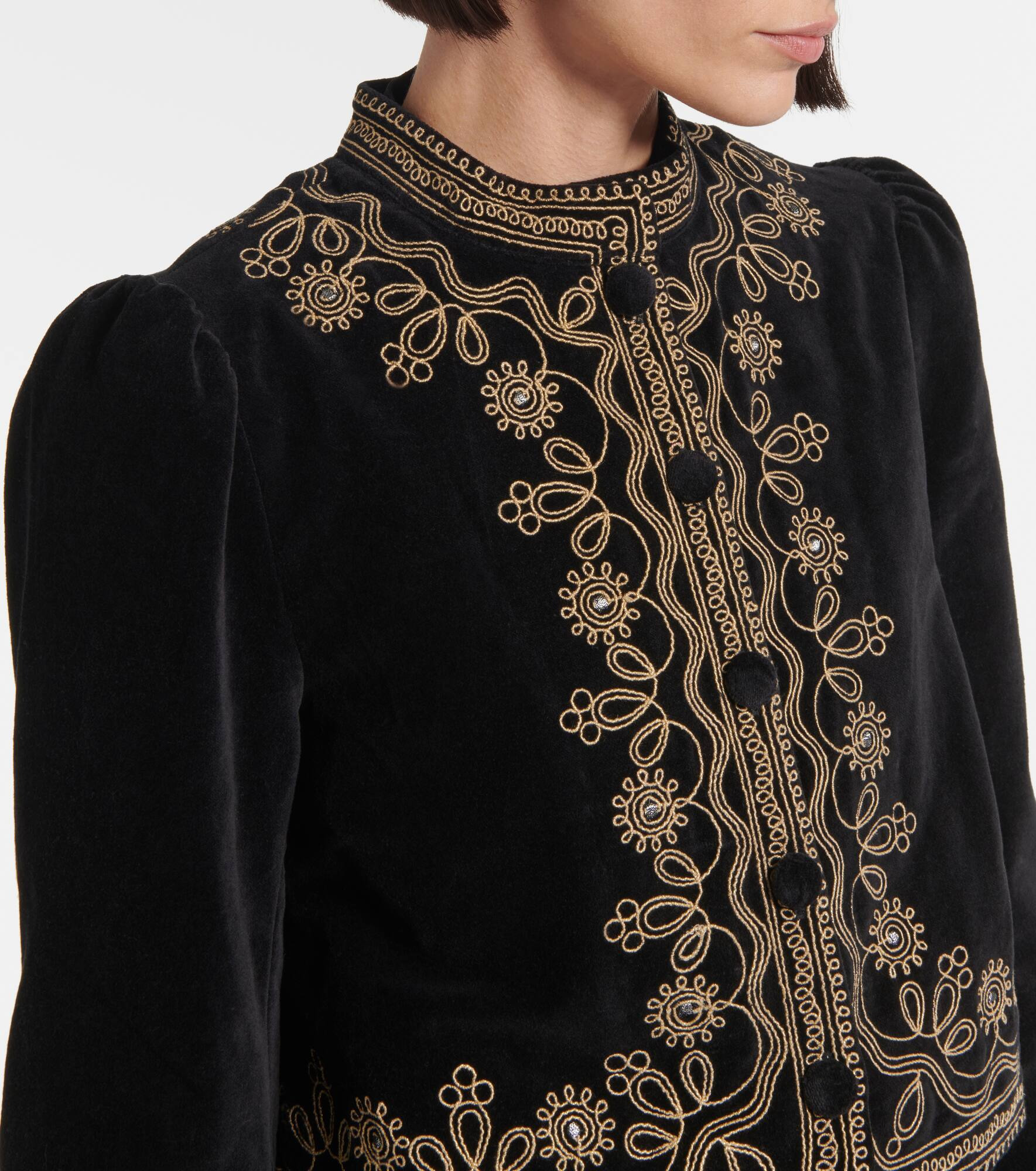 Denver embroidered cotton jacket - 4