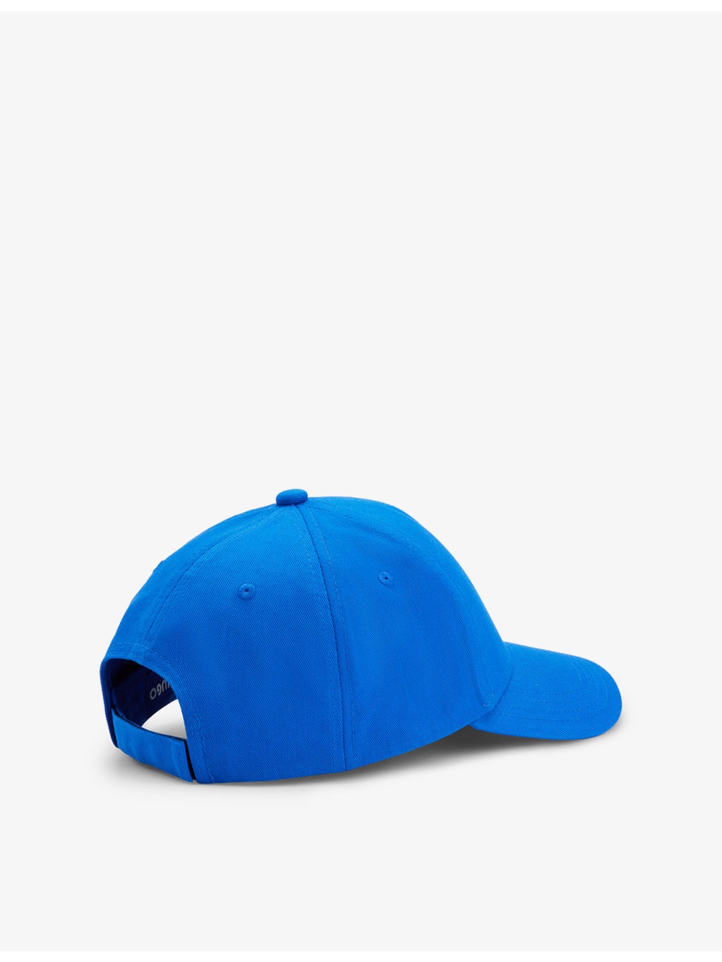 Logo-badge cotton baseball cap - 4