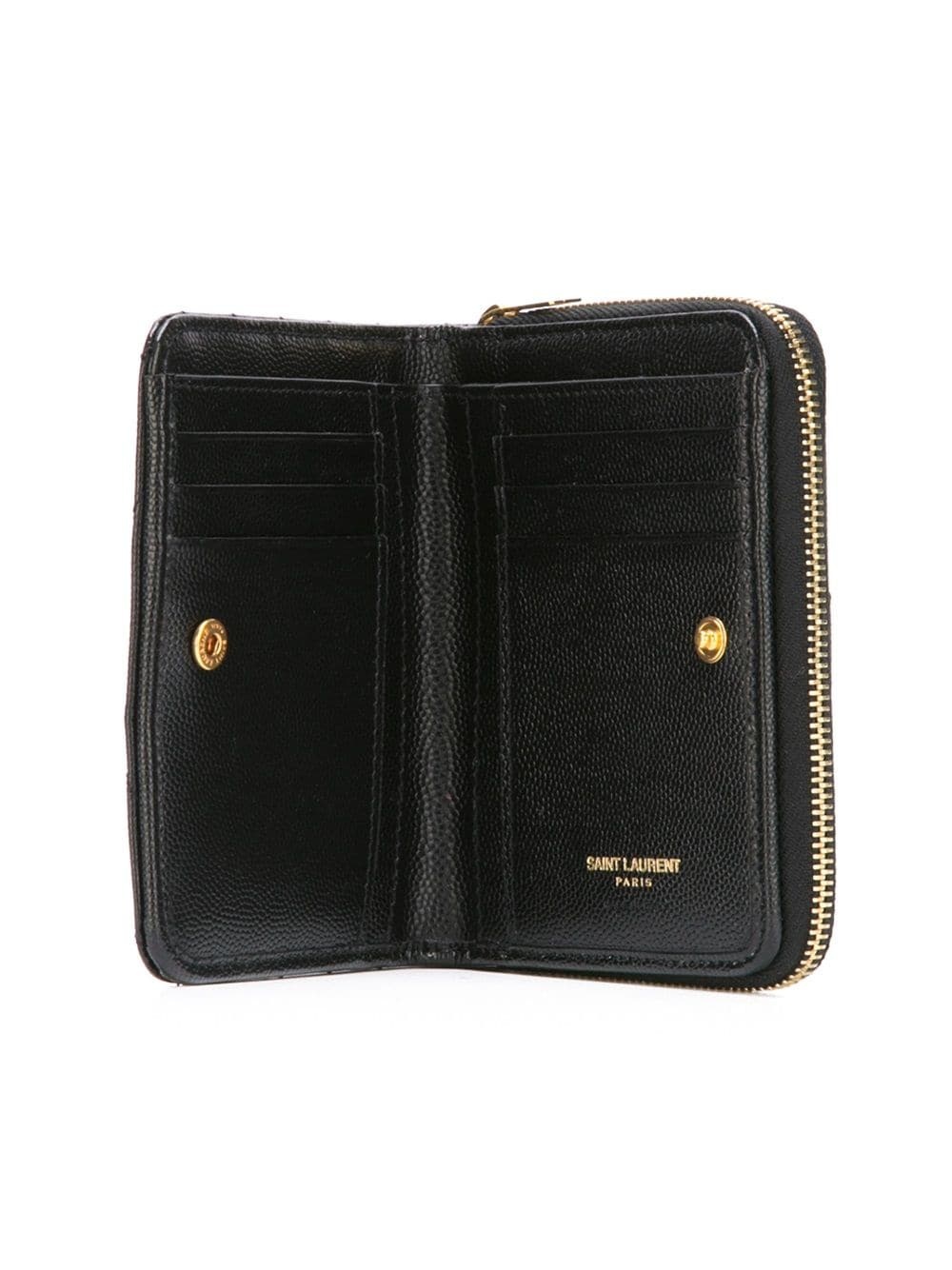 Monogram compact zip-around wallet - 3