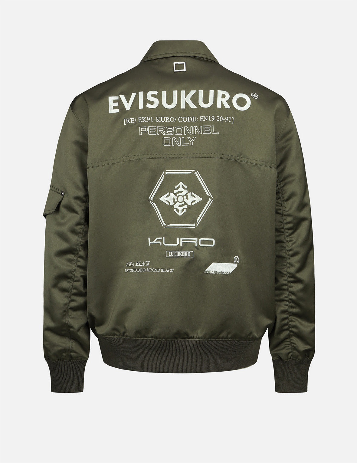 Allover Logo Print Bomber Jacket - 2
