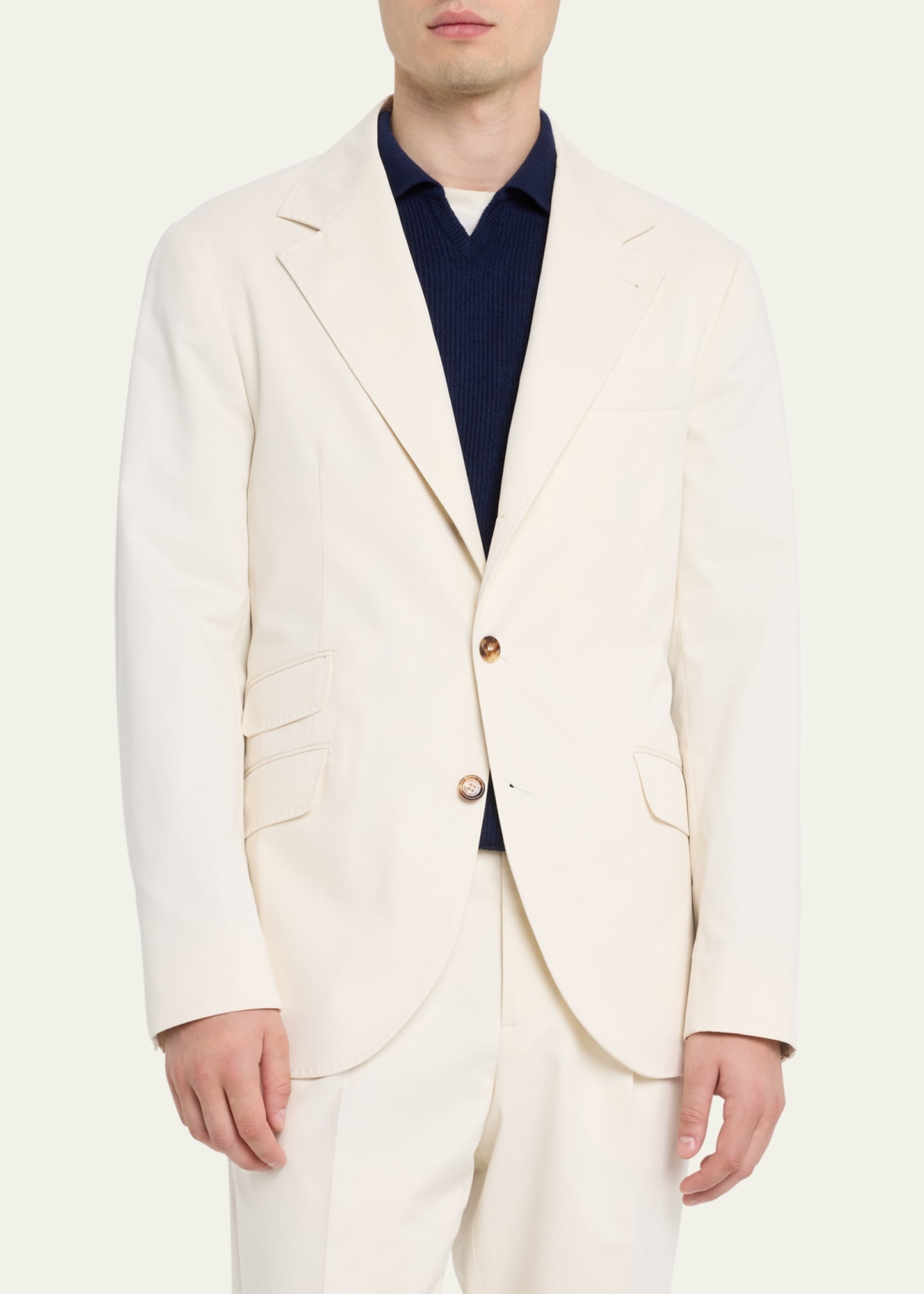 Men's Cotton-Cashmere Stretch Suit - 4