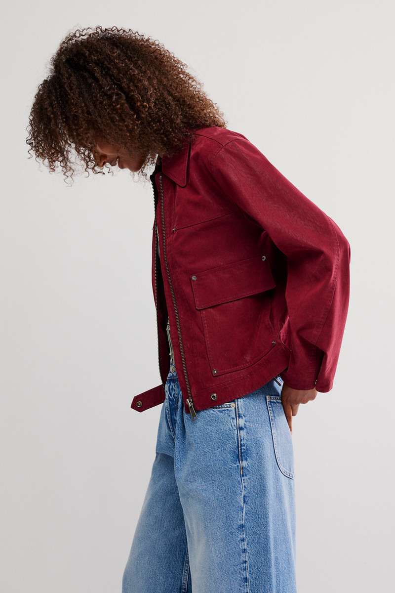 We The Free Blair Vegan Suede Jacket 6