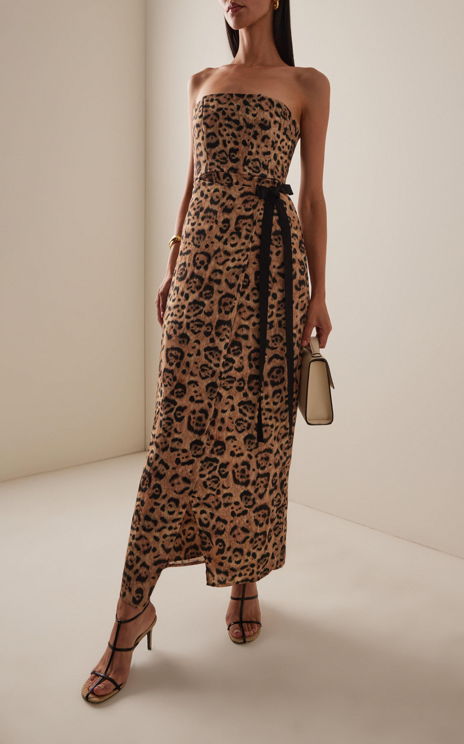 Cinéfila Jaguar Jacquard Midi Dress animal - 2