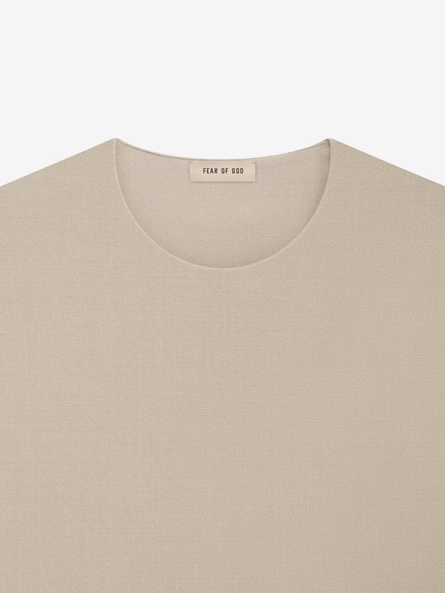 Wool Crepe Tee - 3