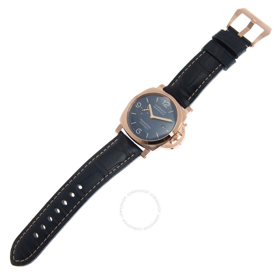 Panerai Luminor Marina Goldtech Automatic Blue Dial Men's Watch PAM01112 - 2