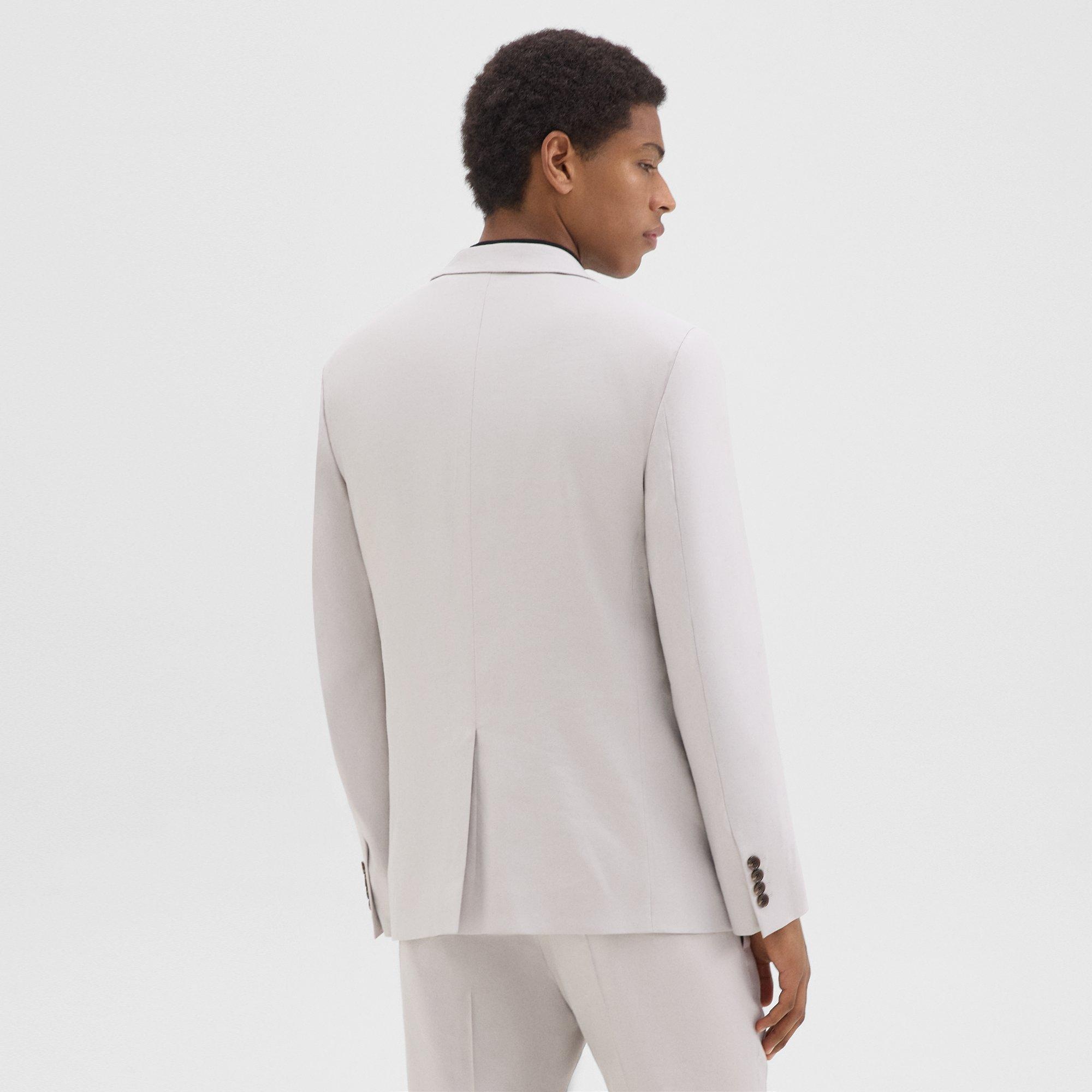 Morton Slim Blazer in Linen-Viscose - 4