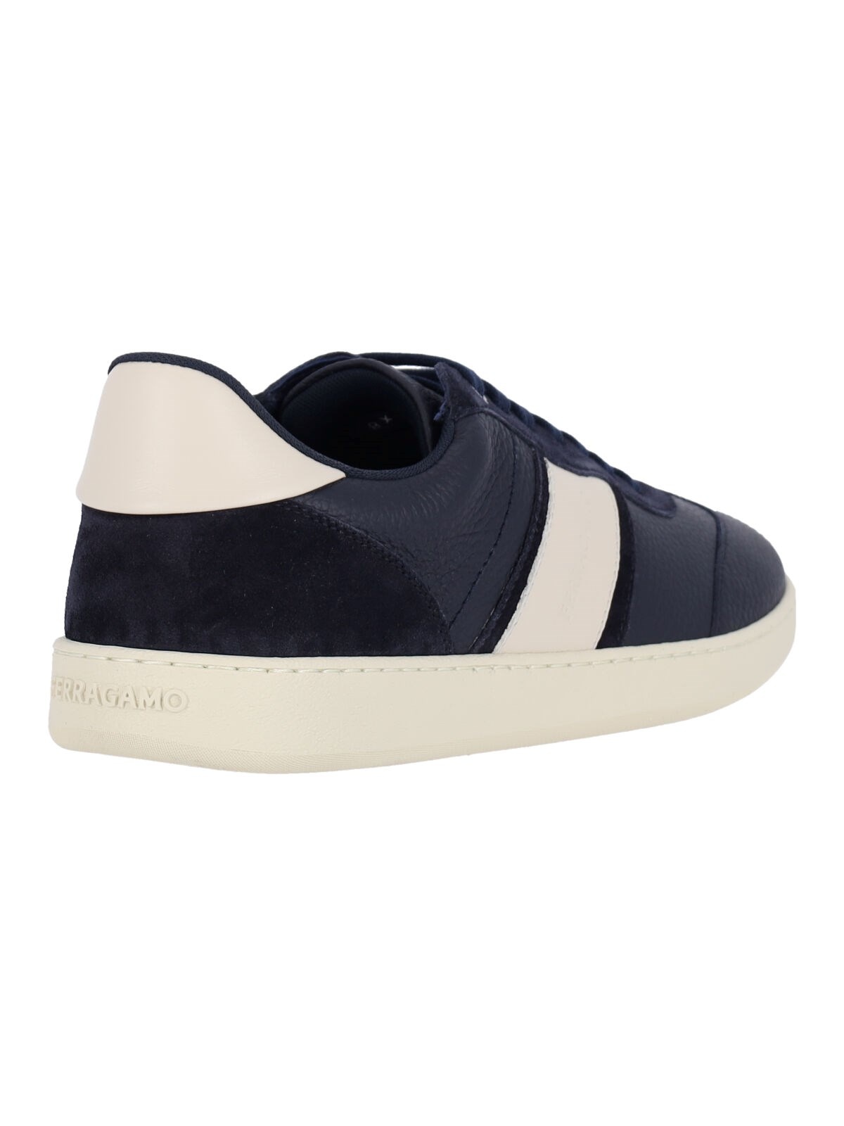 CALF LEATHER LOW-TOP SNEAKERS - 4