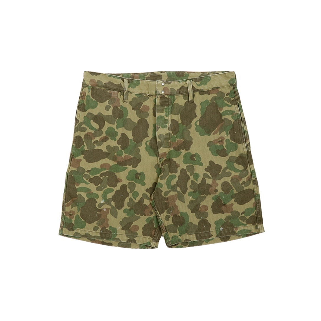 PASTORAL SHORTS CAMO OLIVE - 1