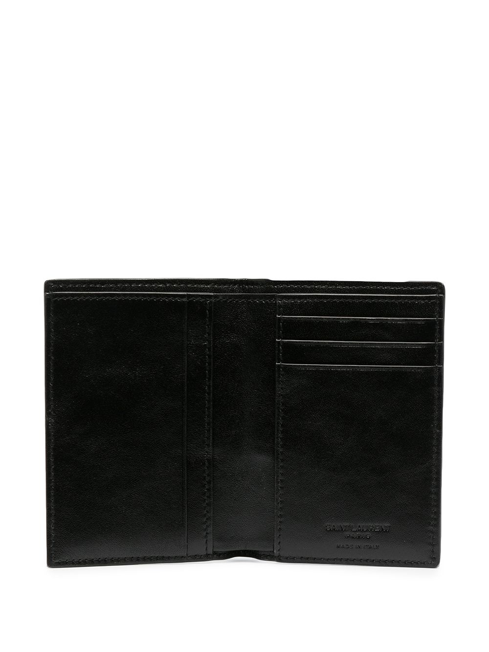 perforated leather cardholder - 3