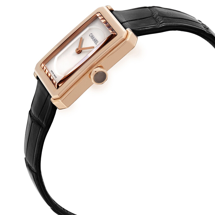 Chanel Boy-Friend Ladies 18K Beige Gold Watch H4886 - 2