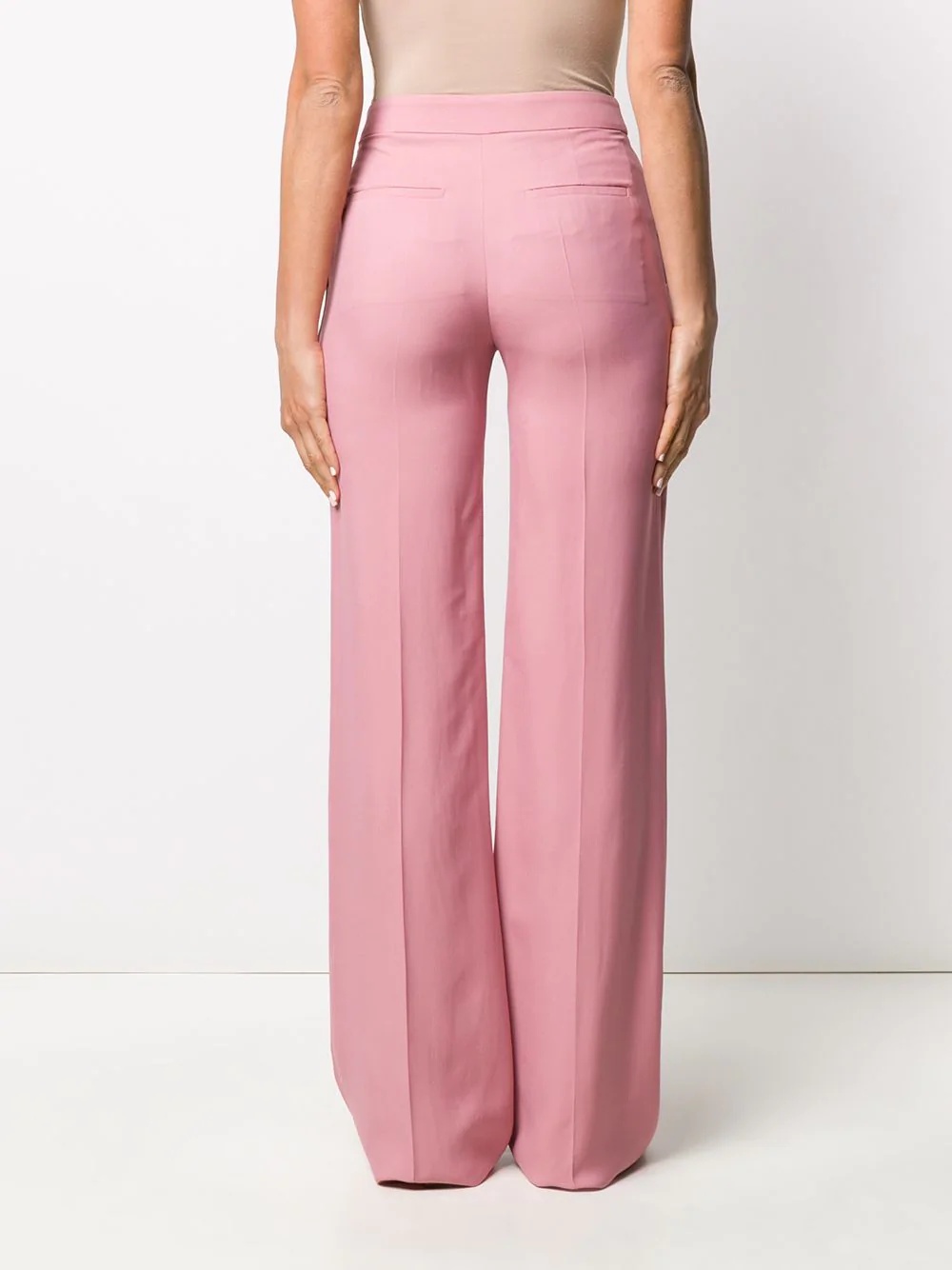 tailored flared trousers - 4