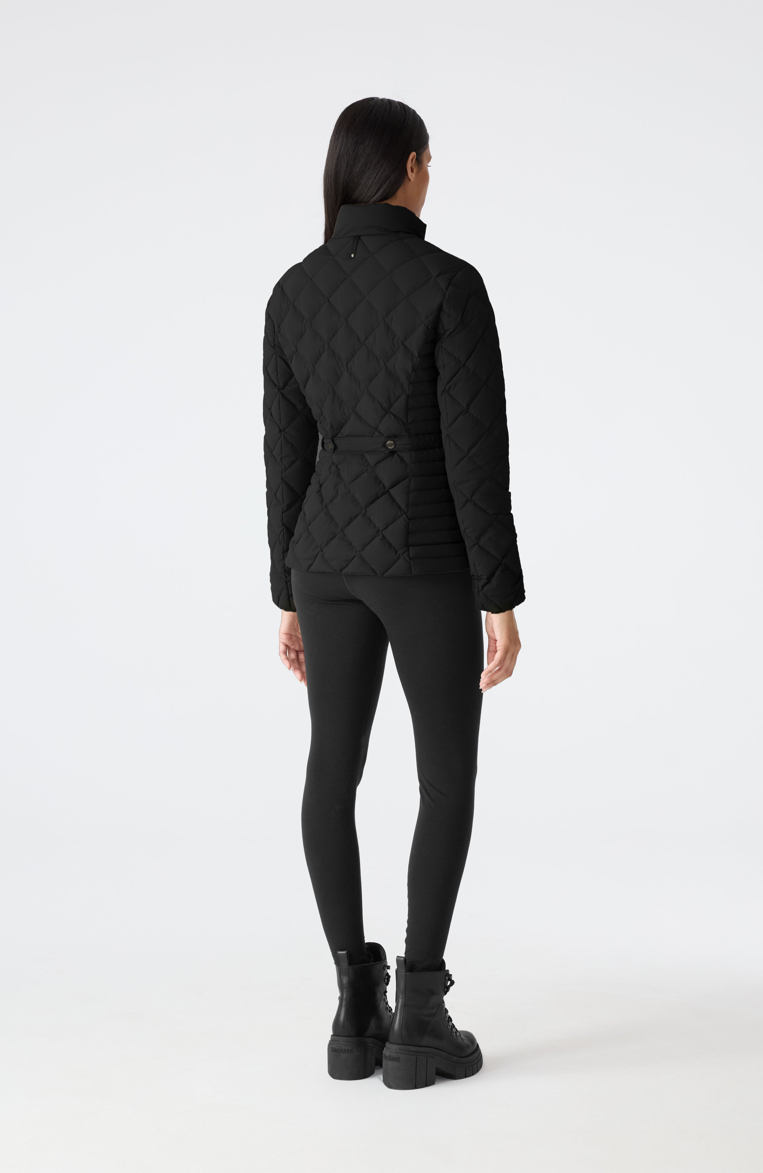 VIK Diamond Quilted Down Jacket - 4