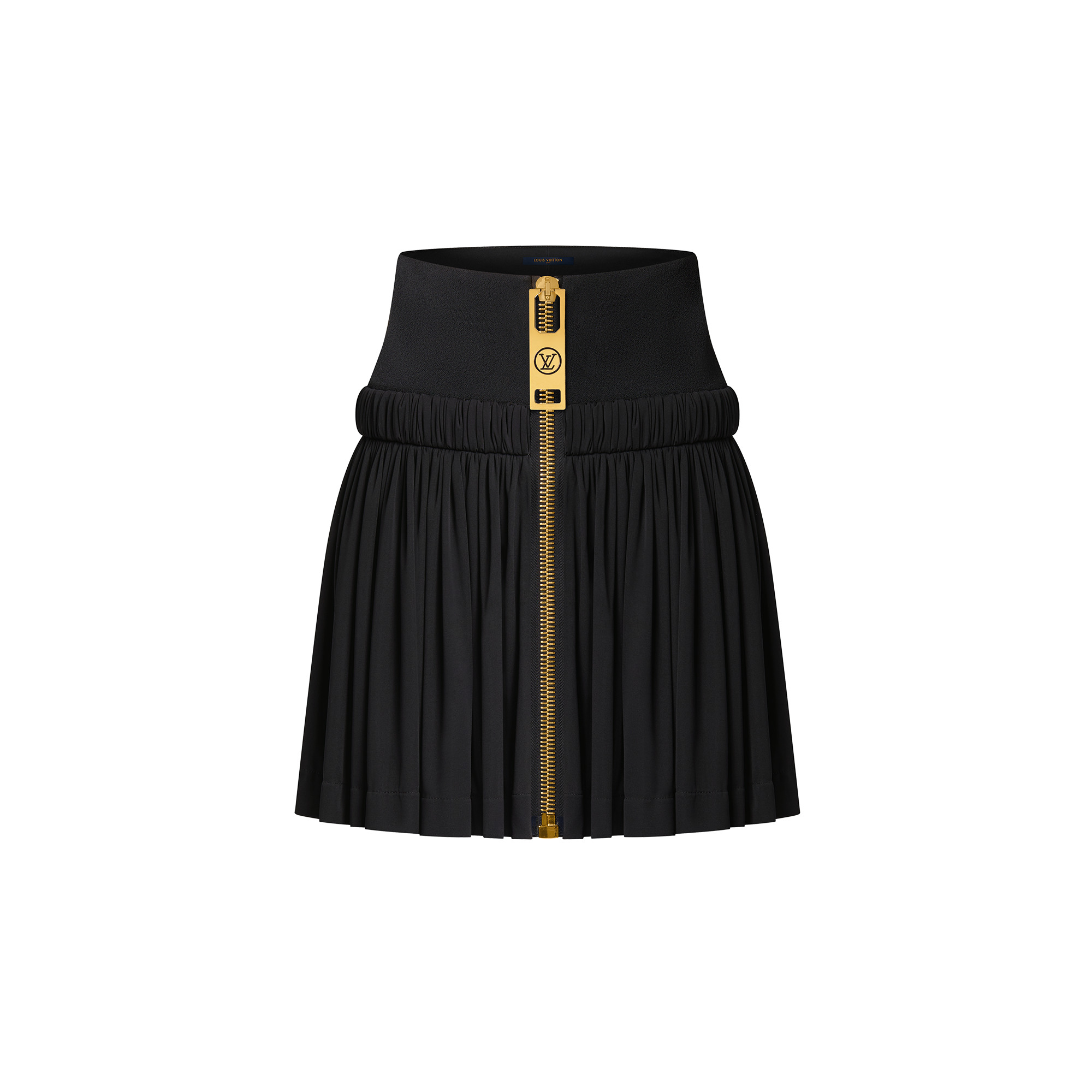 XXL Zipper Gathered Skirt - 1