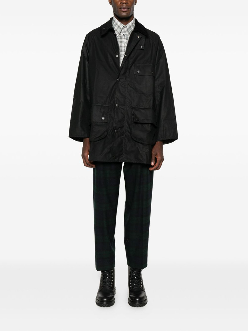 Barbour corduroy-collar coat outlook