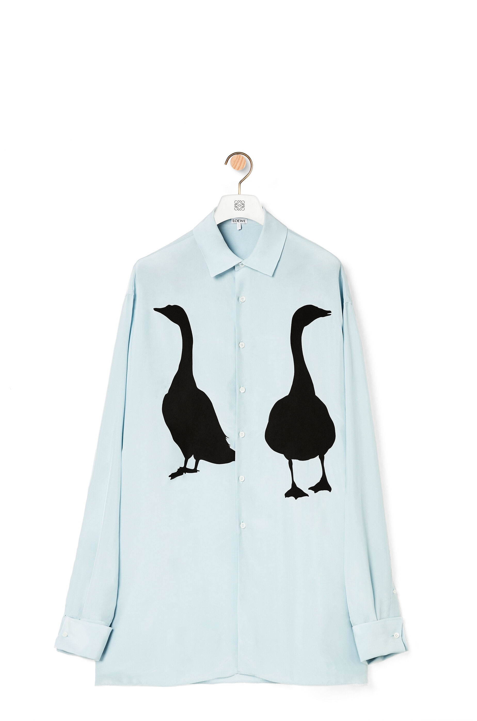 Goose oversize shirt in viscose - 1