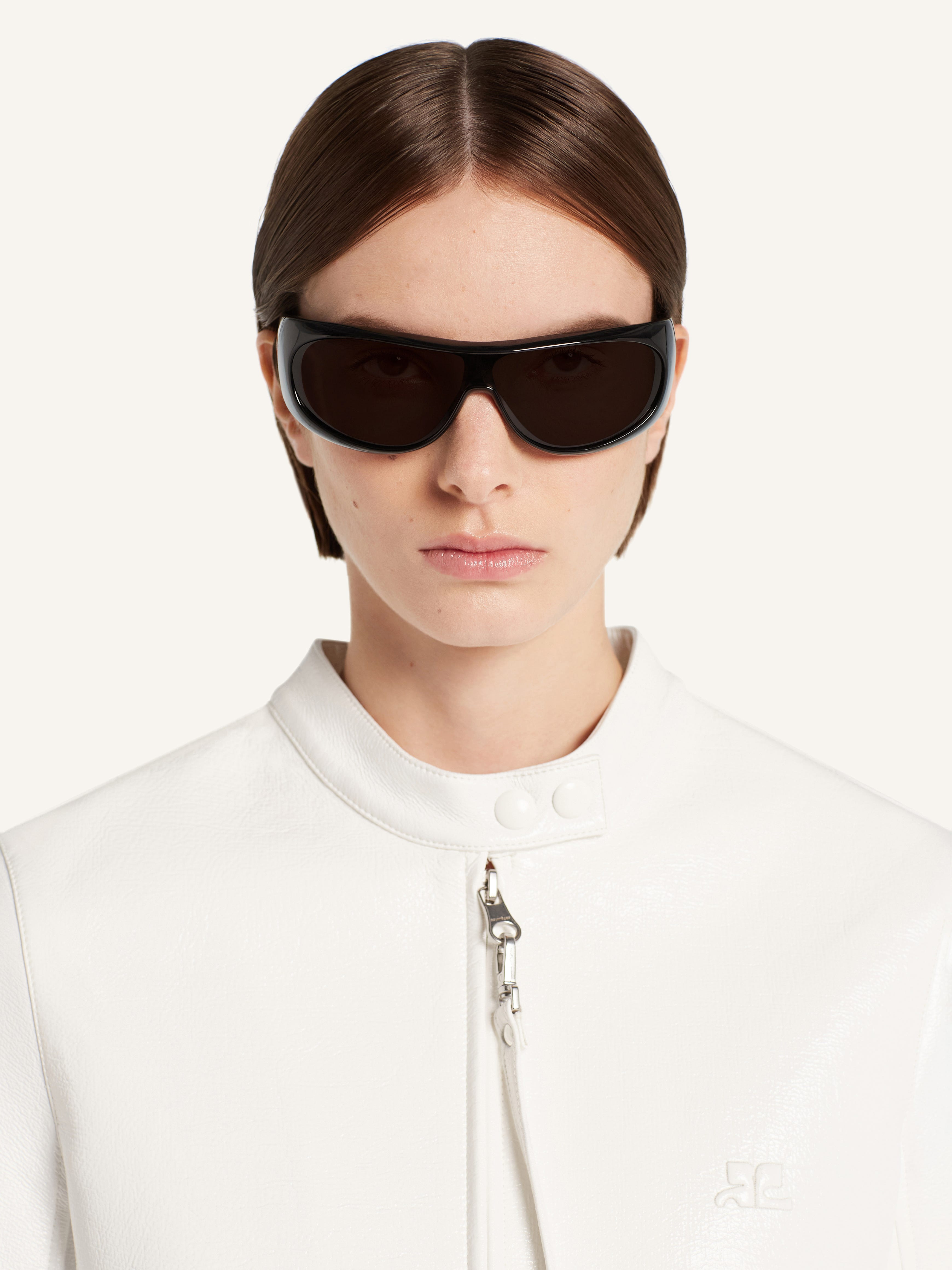 CITY VINYL BIKER JACKET - 5