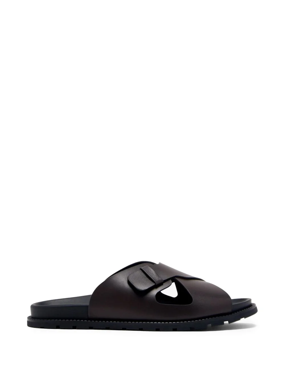 crossover-strap sandals - 1