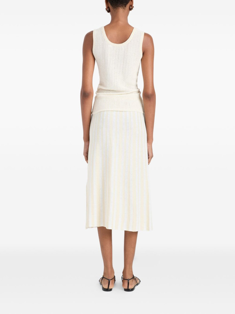 Isley rib-knit midi skirt 4