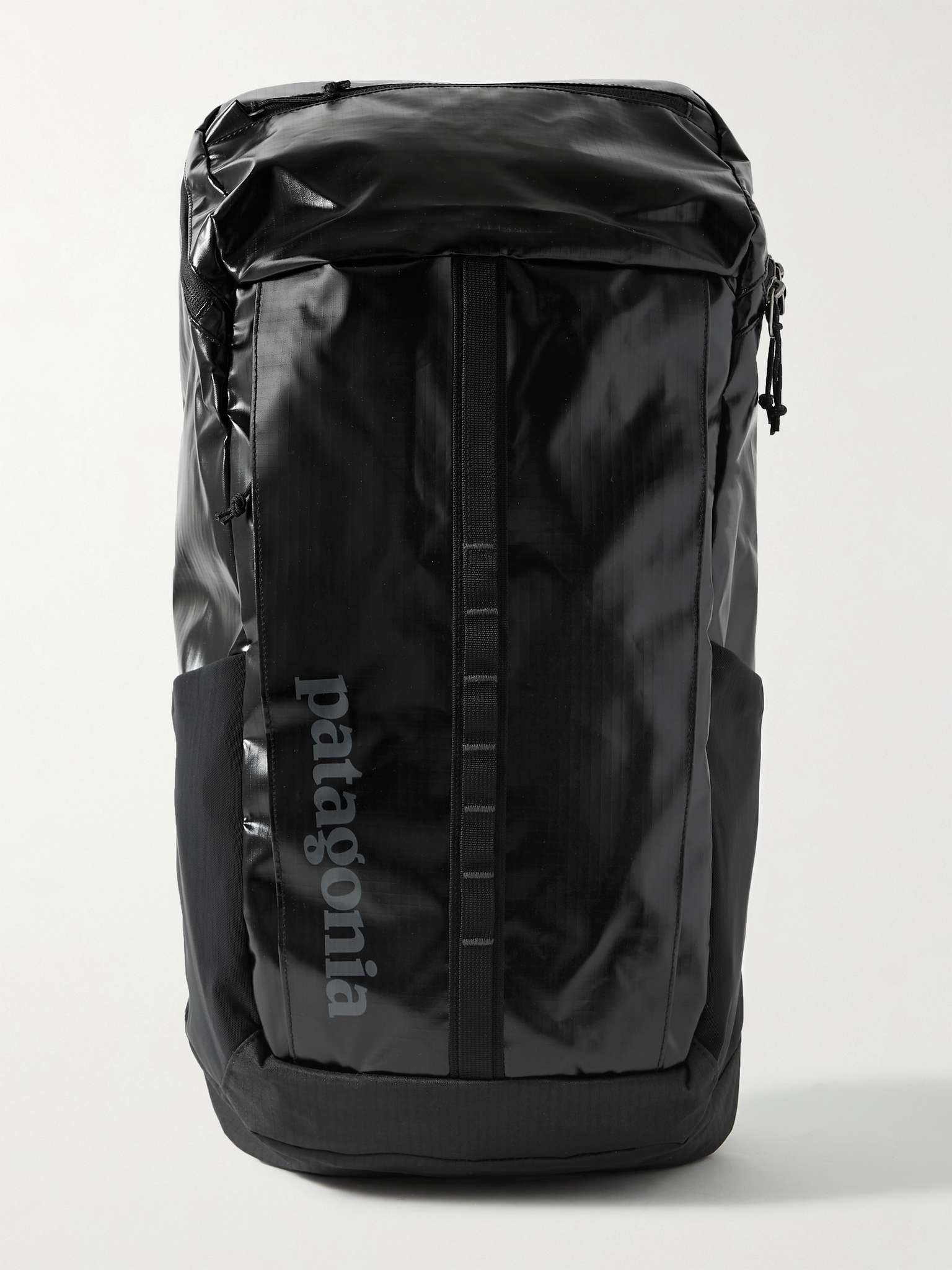 Black Hole Logo-Print Recycled Coated-Ripstop Backpack - 1