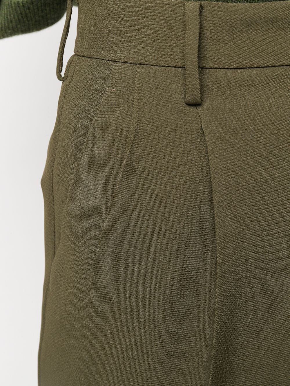 tapered-leg tailored trousers - 5