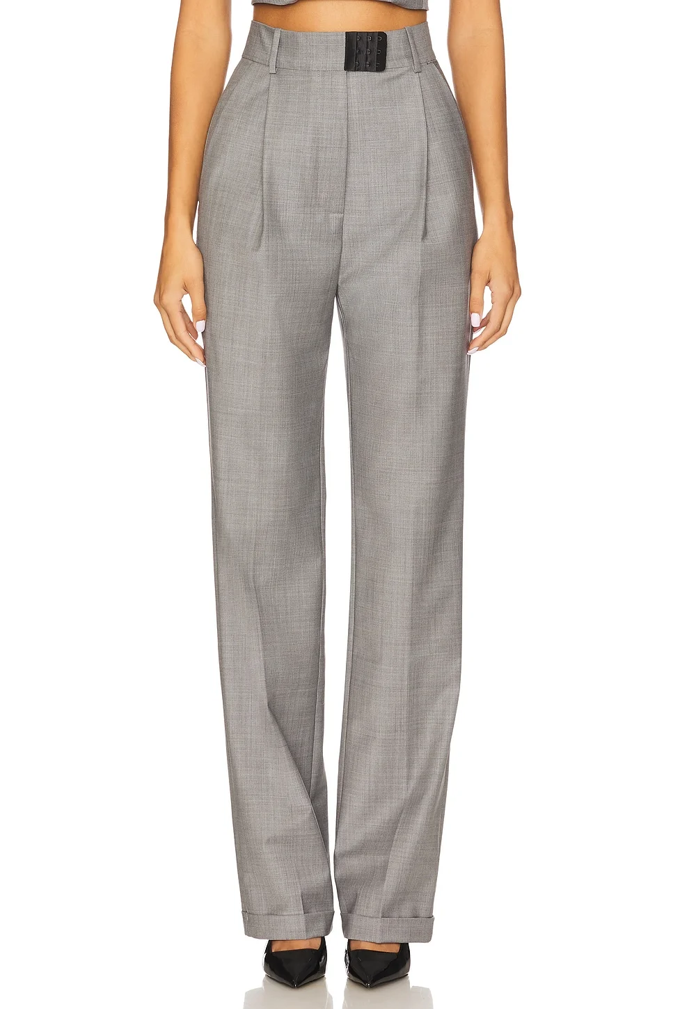 High-waisted Trousers - 1