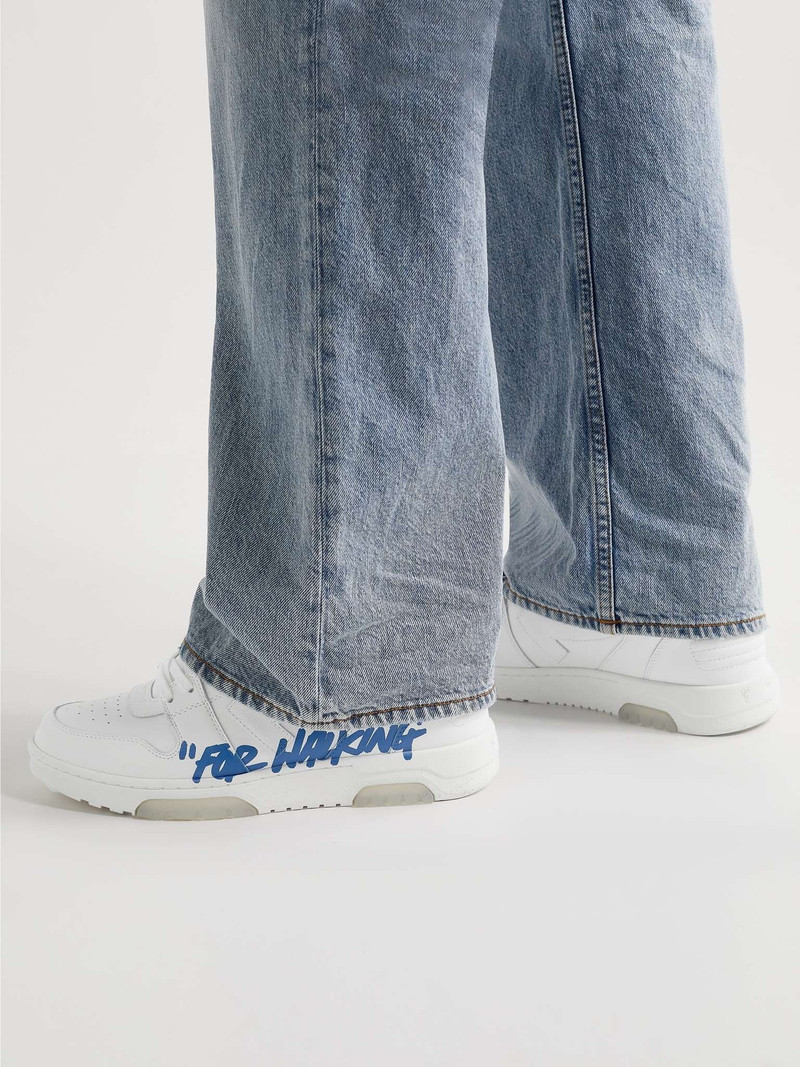 Off-White Out of Office Leather Sneakers outlook